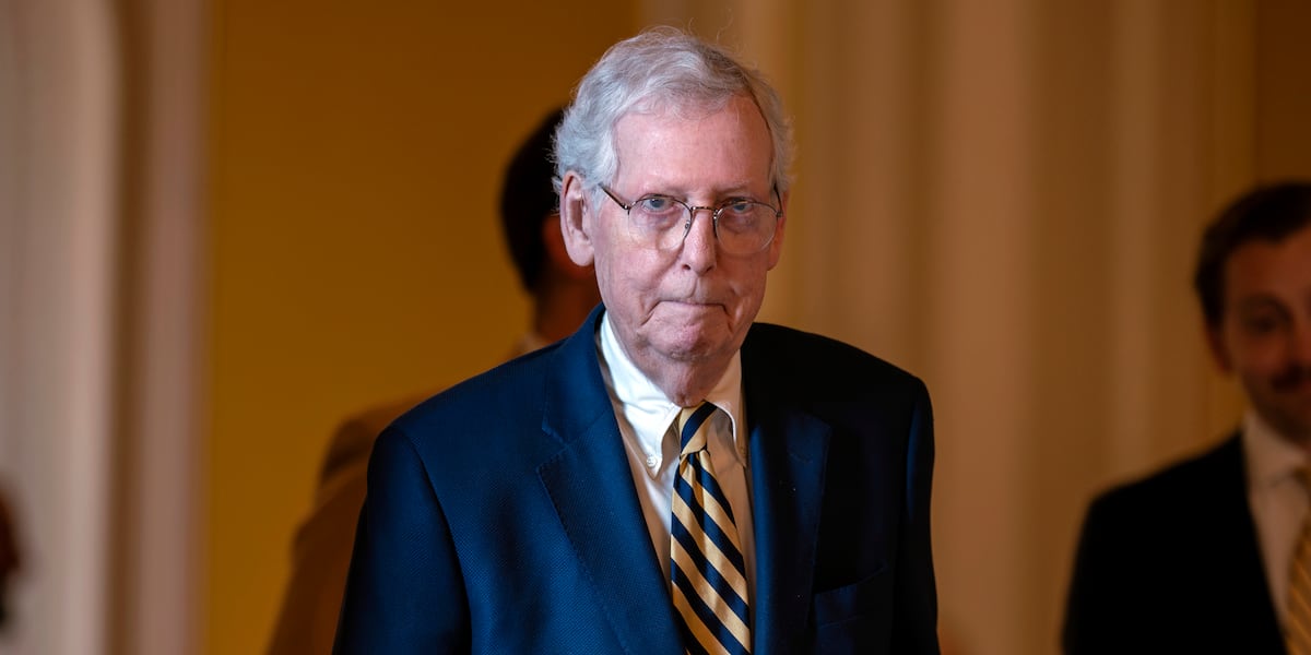 Senate Republican leaders say they've spoken with McConnell amid hospitalization