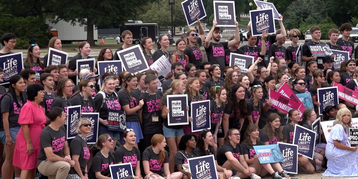 Pro Life Group Pro-life groups hold diaper drive, rally calling on lawmakers to defund ...
