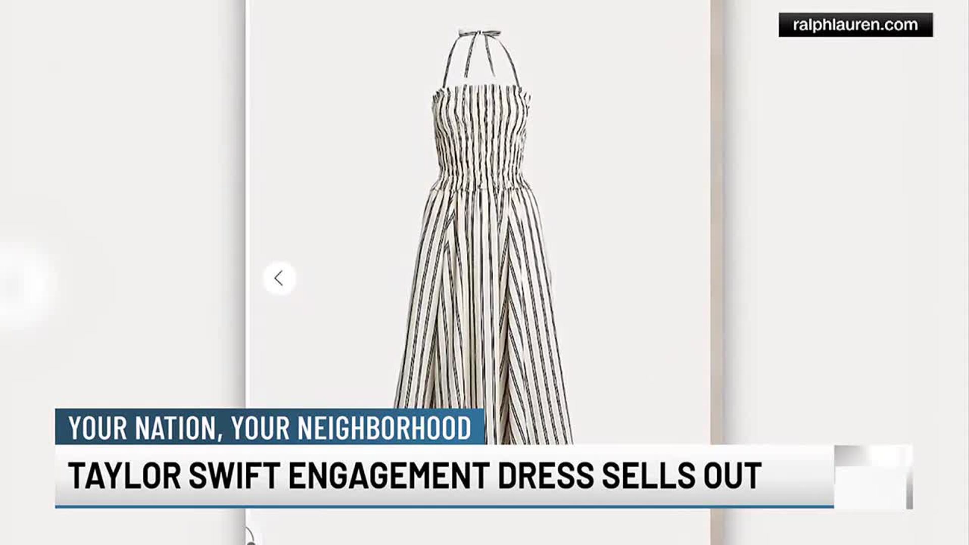 Taylor Swift engagement dress sells out Taylor Swift engagement dress sells out
